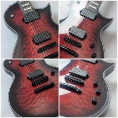 E-II ECLIPSEEC QM FL -See Thru Black Cherry Sunburst- #ES8512263 【3.74kg】_3
