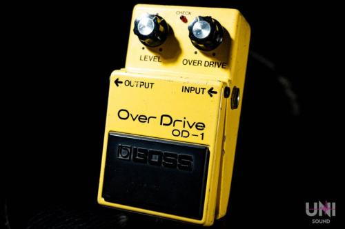 BOSS OD-1 OverDrive #9600 1980 NEC C4558C