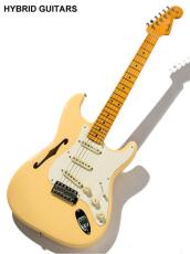 Fender Eric Johnson Stratocaster Thinline Vintage White 2018_3