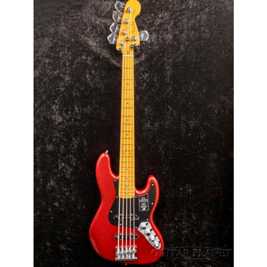 Fender American Ultra II Jazz Bass V -Sinister Red- 【ローン