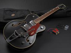 Gretsch G5410T Electromatic "Rat Rod" Hollow Body Single-Cut with Bigsby Rosewood Fingerboard ~Matte Black~_2