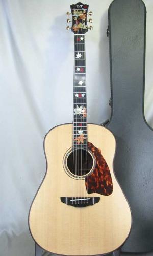 Terry's Terry Premium Terry PTJ-100 MS 45th Anniversary “Momiji”/ Abalone Momiji  Inlay・Spruce Top・Indian Rosewood Side and Back・Tortoiseshell Pick guard 【With Original Case】 2019年製