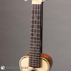Antar Soprano Longneck Sycamore/Hawaiian Koa _5