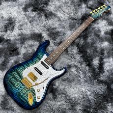 momose MC-MV-BC-'21WSE-F TAMO/NJ NBL-B (Noble Blue Burst) -One Day Guitar Show 2021-【中古品】【日本製】_2