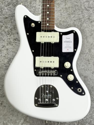 Fender Made in Japan Hybrid II Jazzmaster/Rosewood -Arctic White- #JD26003335【約3.39kg】
