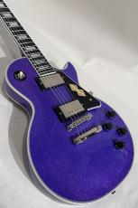 Epiphone Inspired by Gibson Custom Les Paul Custom  Amethyst Sparkle【S/N 26031526949】_11