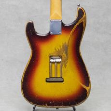 Nacho Guitars Early 60s Contour Body #44156 Super Heavy Aging Sunburst Medium C Neck_3