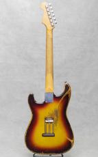 Nacho Guitars Early 60s Contour Body #44156 Super Heavy Aging Sunburst Medium C Neck_4