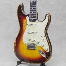 Nacho Guitars Early 60s Contour Body #44156 Super Heavy Aging Sunburst Medium C Neck_5