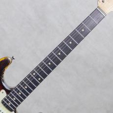 Nacho Guitars Early 60s Contour Body #44156 Super Heavy Aging Sunburst Medium C Neck_7