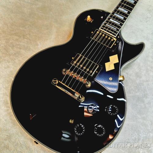 Epiphone Inspired by Gibson Custom Les Paul Custom -Ebony-【25051523983】【3.92kg】【USAピックアップ搭載】