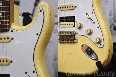 Fender Custom Shop MBS 1966 Stratocaster Relic -Vintage White- by Todd Krause 2012USED!!_8