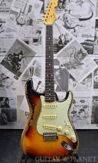 Fender Custom Shop MBS 1960 Stratocaster Ultimate Relic -Wide Red 3 Color Sunburst- by Jason Smith 2018USED!!_2