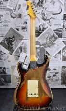Fender Custom Shop MBS 1960 Stratocaster Ultimate Relic -Wide Red 3 Color Sunburst- by Jason Smith 2018USED!!_4