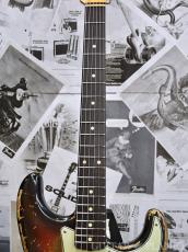 Fender Custom Shop MBS 1960 Stratocaster Ultimate Relic -Wide Red 3 Color Sunburst- by Jason Smith 2018USED!!_7