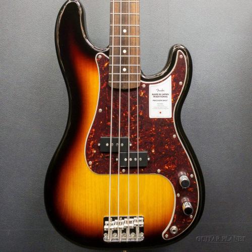 Fender Made In Japan Traditional 60s Precision Bass -3 Color Sunburst-【3.35kg】