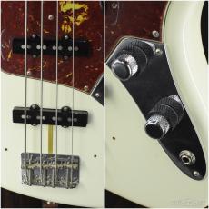 Fender Custom Shop 1961 Jazz Bass TCP w/Josefina P.U -Aged Olympic White/Matching Head-【4.23kg】【2023/USED】_7