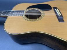 K.Country D-38 / Vertical Logo・Solid Spruce Top・jacaranda Side・Jacaranda and Maple 3P-Back・Original Peg・Ebony Fingerboard・木象嵌 mosaic Trim・Hexagon Inlay【With Hard Case】1977年製_12
