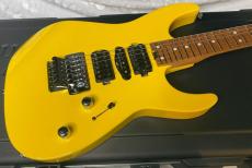 Jackson Jackson Custom Shop Dinky HSH - Graffiti Yellow _2