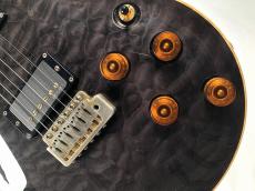 DEAN Hardtail Pro Tremolo Quilt Maple Top -Trans Black-【USED】_6