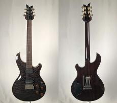 DEAN Hardtail Pro Tremolo Quilt Maple Top -Trans Black-【USED】_7
