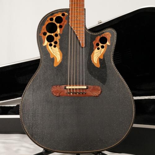 Ovation Super Adamas 1587-5 Black USA 1996年製 / Optima Preamp