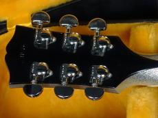 Gibson 1964 ES-335 Reissue Silver Sparkle Black Stinger w/Bigsby Gloss ☀️夏の売りつくしセール☀️_10