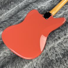 Fender FSR Made in Japan Traditional II 60s Jaguar Fiesta Red Maching Head_6