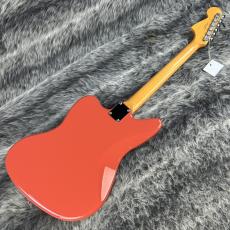 Fender FSR Made in Japan Traditional II 60s Jaguar Fiesta Red Maching Head_7