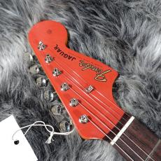 Fender FSR Made in Japan Traditional II 60s Jaguar Fiesta Red Maching Head_4