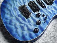 FREEDOM CUSTOM GUITAR RESEARCH Showcase Limited Hydra 24F Quilt Top/Alder Body/清流/Custom Inlay "睡蓮"【カスタム配線】_3