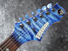 FREEDOM CUSTOM GUITAR RESEARCH Showcase Limited Hydra 24F Quilt Top/Alder Body/清流/Custom Inlay "睡蓮"【カスタム配線】_8