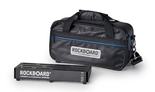 RockBoard DUO 2.0 Pedalboard with Gig Bag