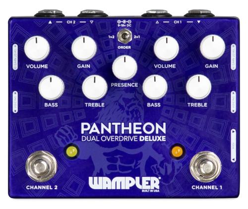 Wampler Pedals Pantheon Deluxe Dual Overdrive《デュアルオーバードライブ》【オンラインストア限定】