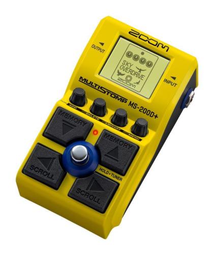 ZOOM MS-200D+ MultiStomp │ マルチエフェクター【オンラインストア限定】