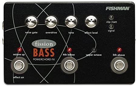 FISHMAN Fission Powerchord Bass FX Pedal 《オクターバー、オーバードライブ、ノイズゲート》【オンラインストア限定】