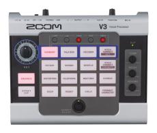 ZOOM V3 Volal Processor 【ボーカル用マルチエフェクター】