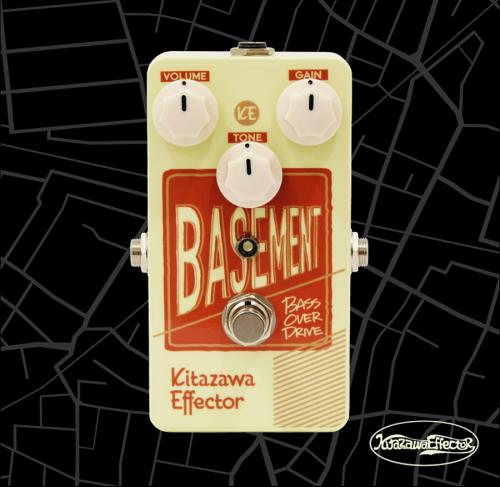 Kitazawa Effector BASEMENT BassOverDrive《ベース用オーバードライブ》【オンラインストア限定】