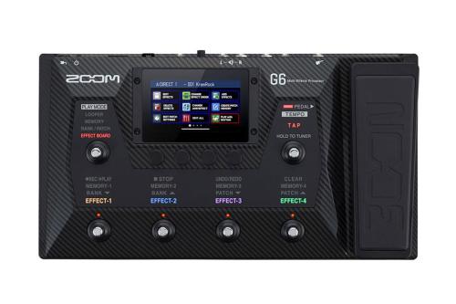 ZOOM G6《マルチエフェクトプロセッサー》【オンラインストア限定】