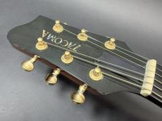 TACOMA ECM-38C LTD / Solid Cedar Top・Solid Honduras Mahogany Side and Back・Venetian Cutaway・Abalone Trim and Rosette・Ebony Fingerboard and Bridge・Fan-Shaped Inlay・Gloss Finish【With Original Hard Case】2001年製_8