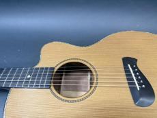 TACOMA ECM-38C LTD / Solid Cedar Top・Solid Honduras Mahogany Side and Back・Venetian Cutaway・Abalone Trim and Rosette・Ebony Fingerboard and Bridge・Fan-Shaped Inlay・Gloss Finish【With Original Hard Case】2001年製_12