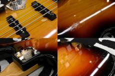 Vanzandt JBV-62L Fretless -3Tone Sunburst- 【1999年製/中古/USED】 【軽量4.17kg】【日本製 】【フレットレス】_10