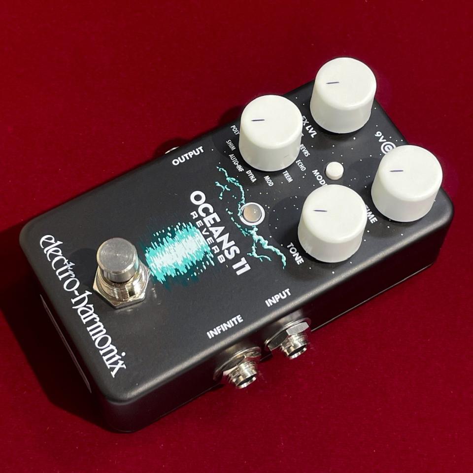 Electro-Harmonix Oceans 11 【11種マルチリバーブ】【9V