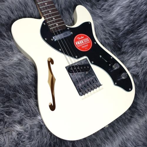 Squier Affinity Series Telecaster Thinline Olympic White