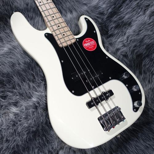 Squier Affinity Series Precision Bass PJ Olympic White