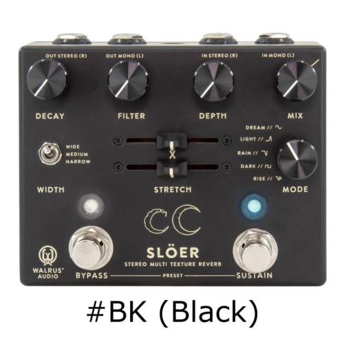 WALRUS AUDIO Sloer Stereo Ambient Reverb -BK (Black)-【オンラインストア限定】