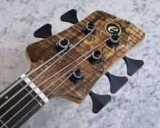 elrick e-volution 5 Bolt-on 35inch Curly Black Line Spalted Maple Top【3.44kg】【決算セール 目玉品】_6