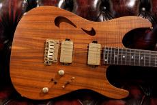 T's DST-Hollow24 Curly Koa Top~ Amber Natural Matt ~ #033426