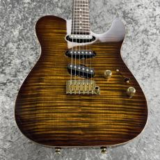 TOM ANDERSON Top T Shorty Tiger Eye Burst with Binding [3.23kg]  現状渡しの特価品_4