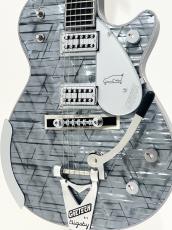 Gretsch G6134T-58 Limited Edition Penguin with String-Thru Bigsby / Light Blue Pearl_3